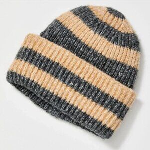 NWOT Free People Harbor Marled Ribbed Beanie